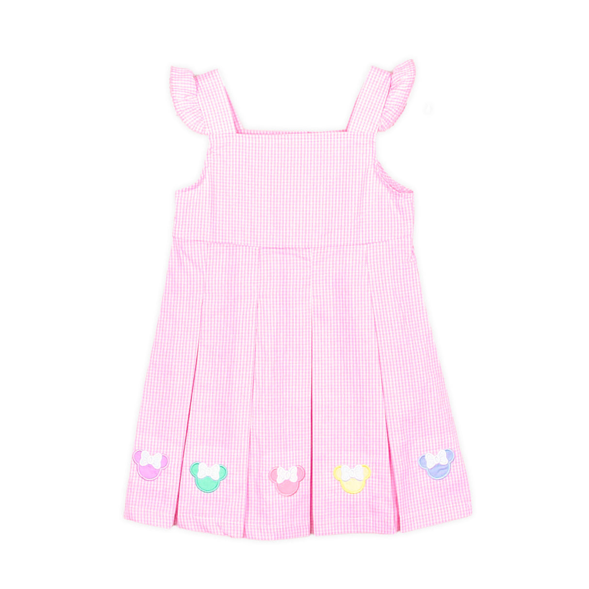 Pastel Mouse Ears Pink Gingham Chloe Dress