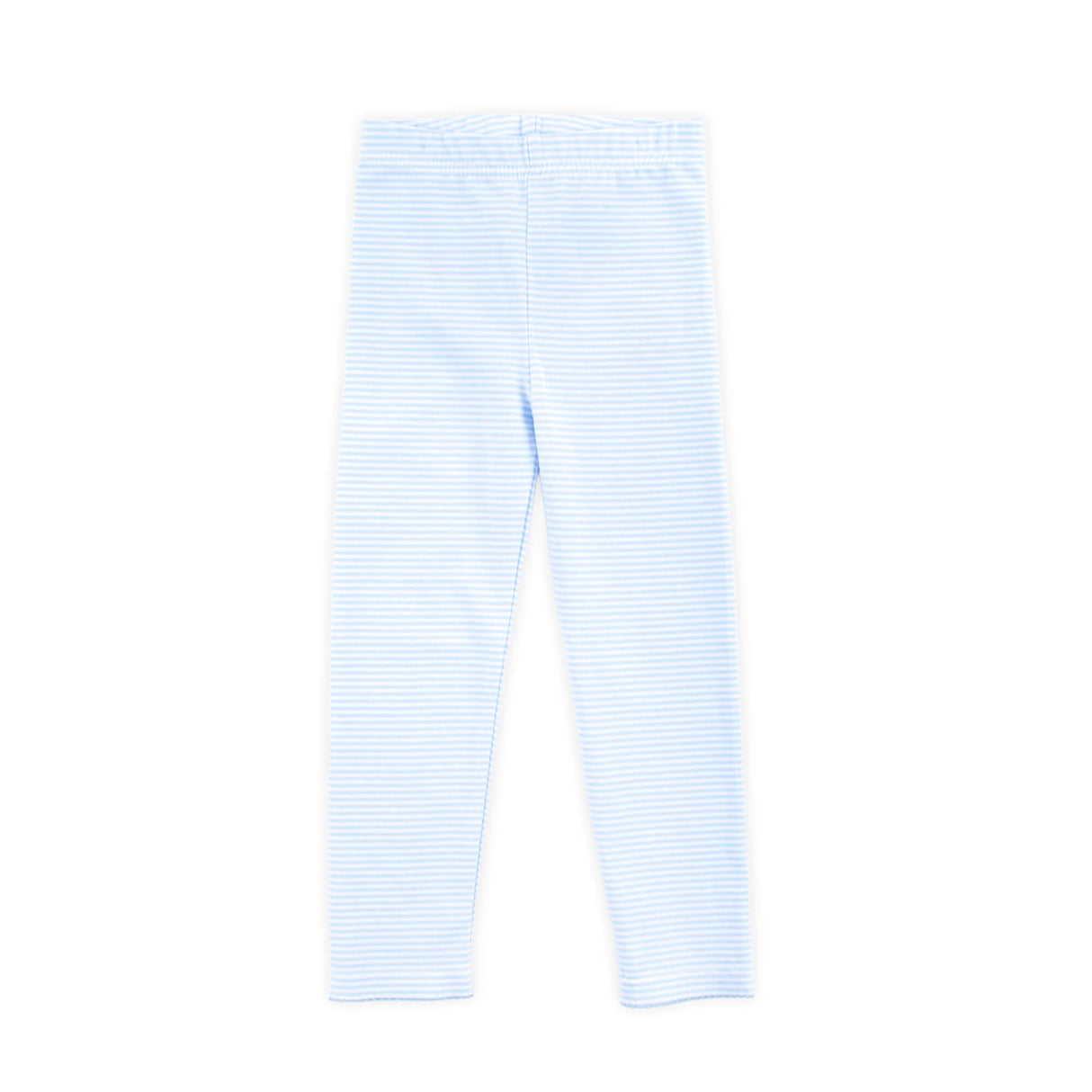 Light Blue Stripe Leggings