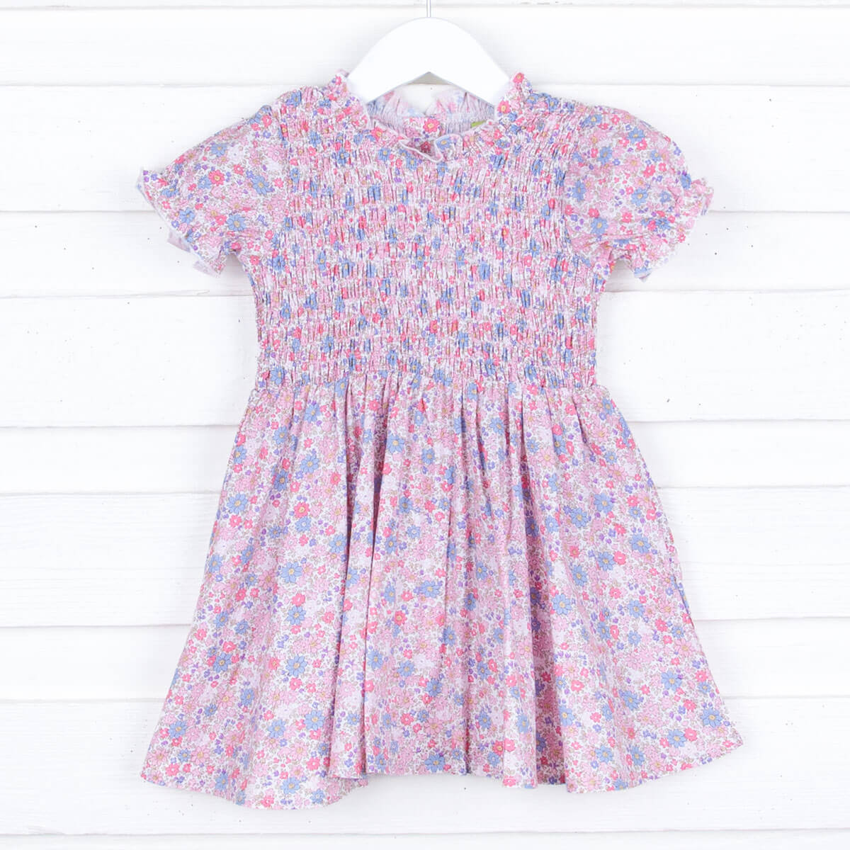 Flowers in Paris Smocked Ariella Dress