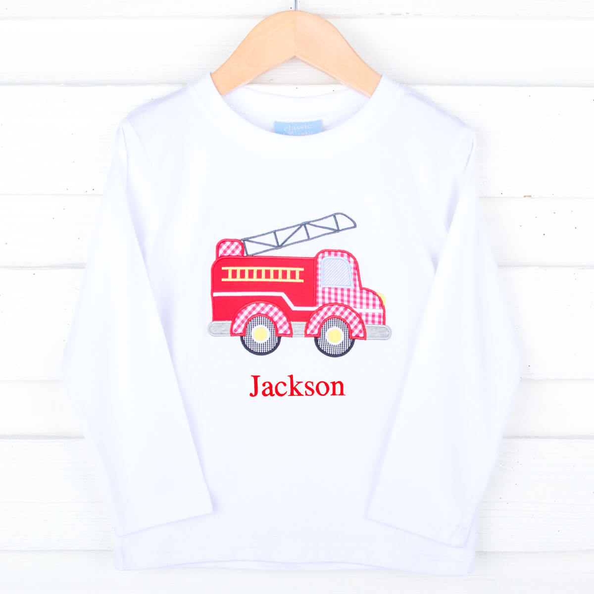 Firefighter to the Rescue White Long Sleeve Shirt