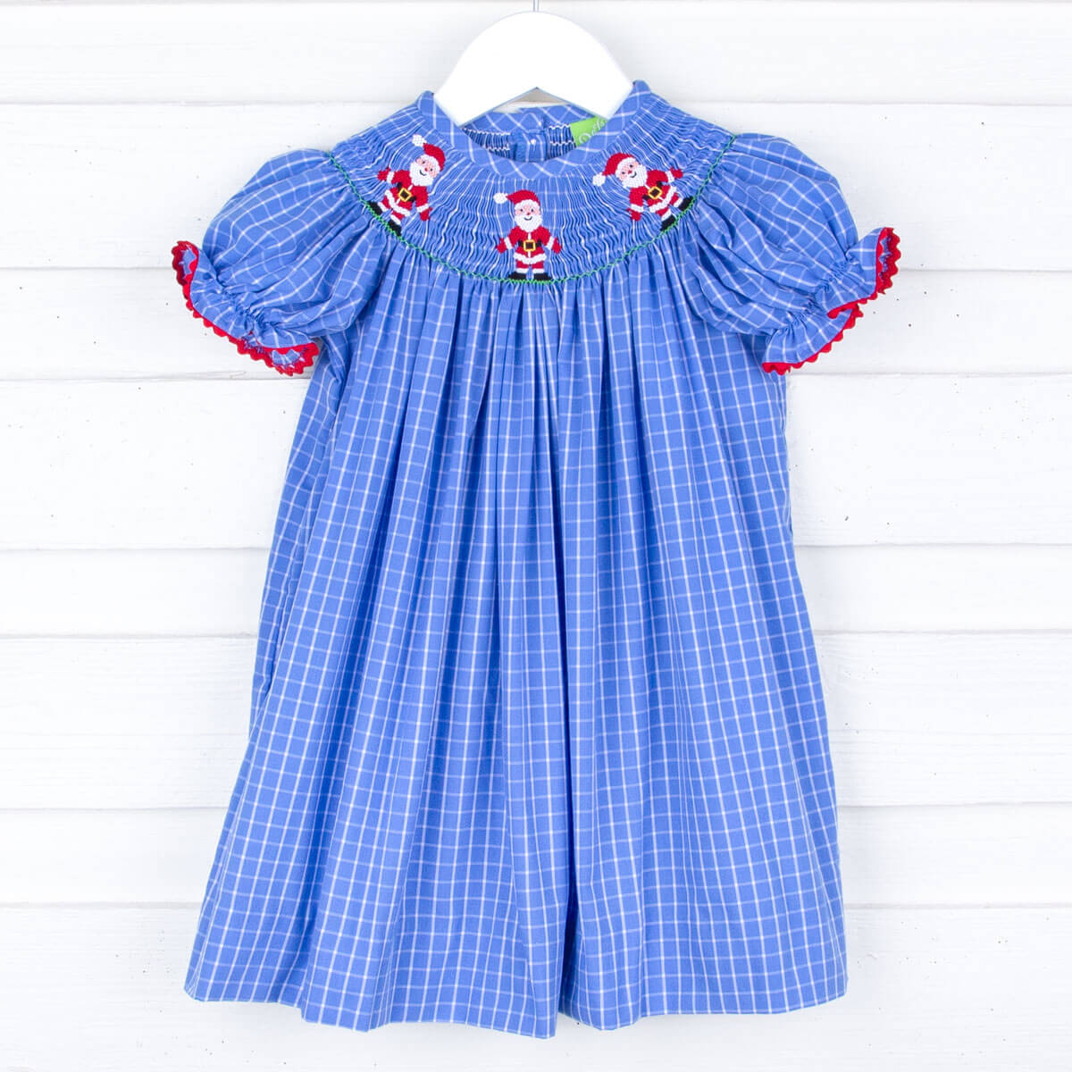 I Believe In Santa Smocked Dress