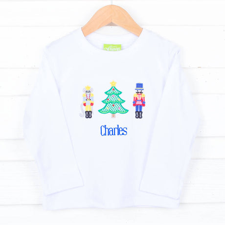 Nutcracker White Long Sleeve Shirt