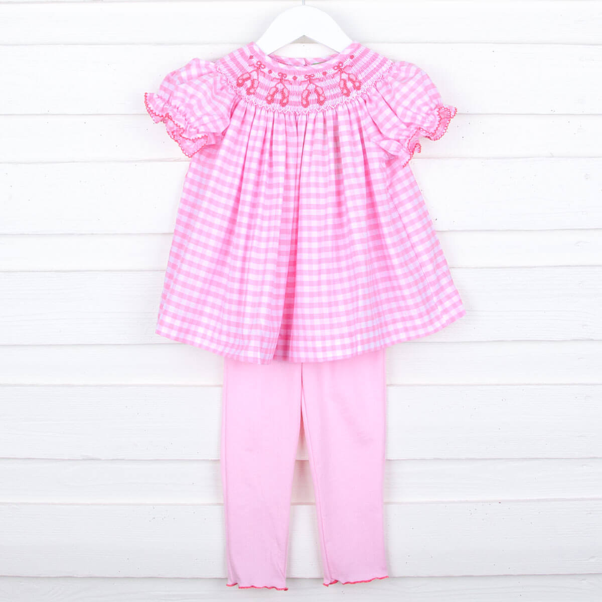 Future Ballerina Smocked Bishop Legging Set