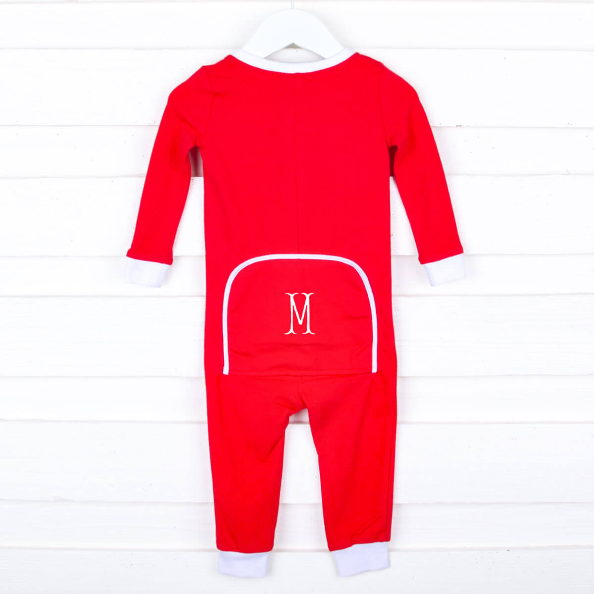 Happy Santa Red Zip Sleeper
