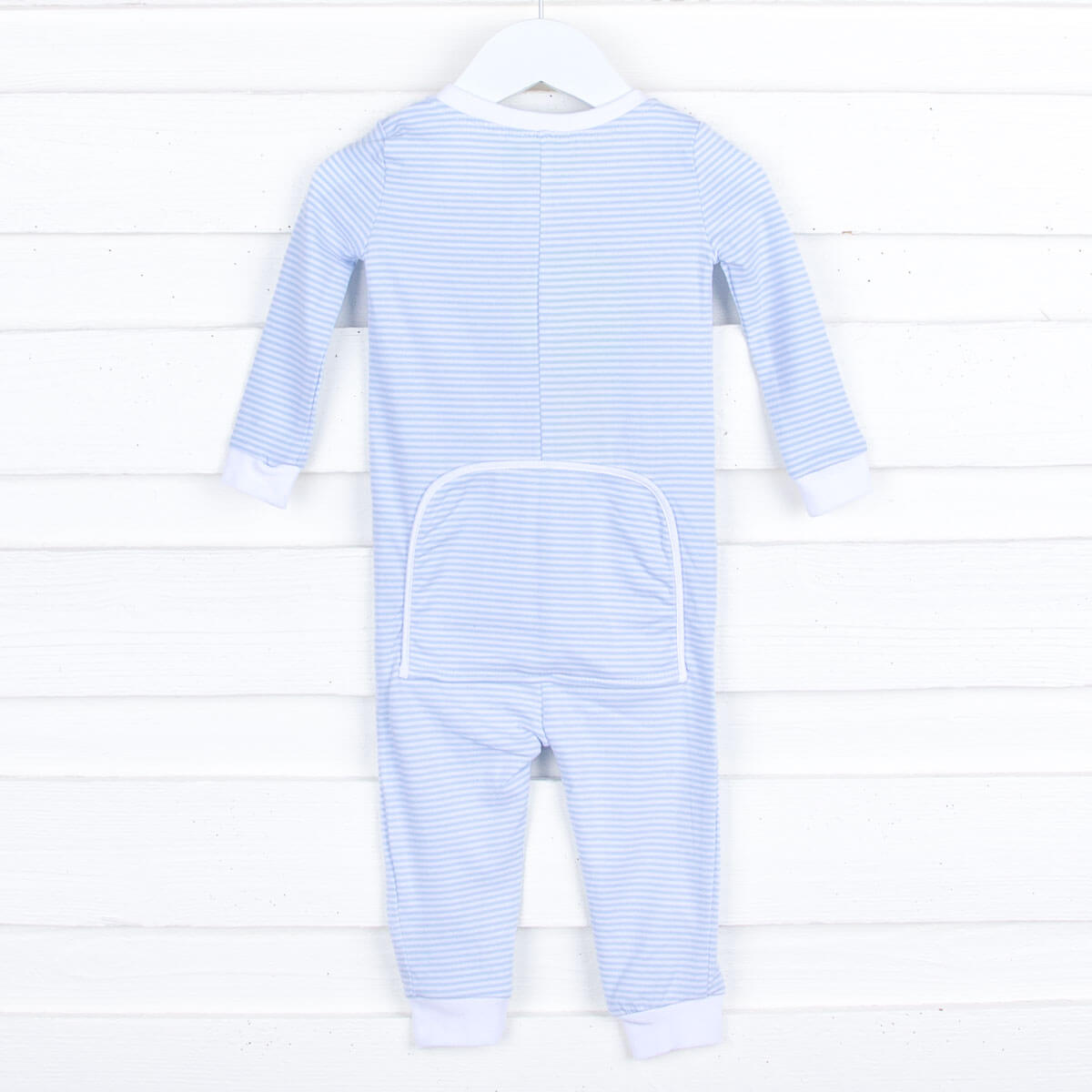 Blue Stripe Zip Sleeper