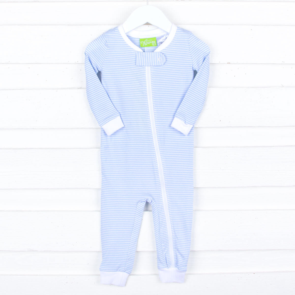 Blue Stripe Zip Sleeper