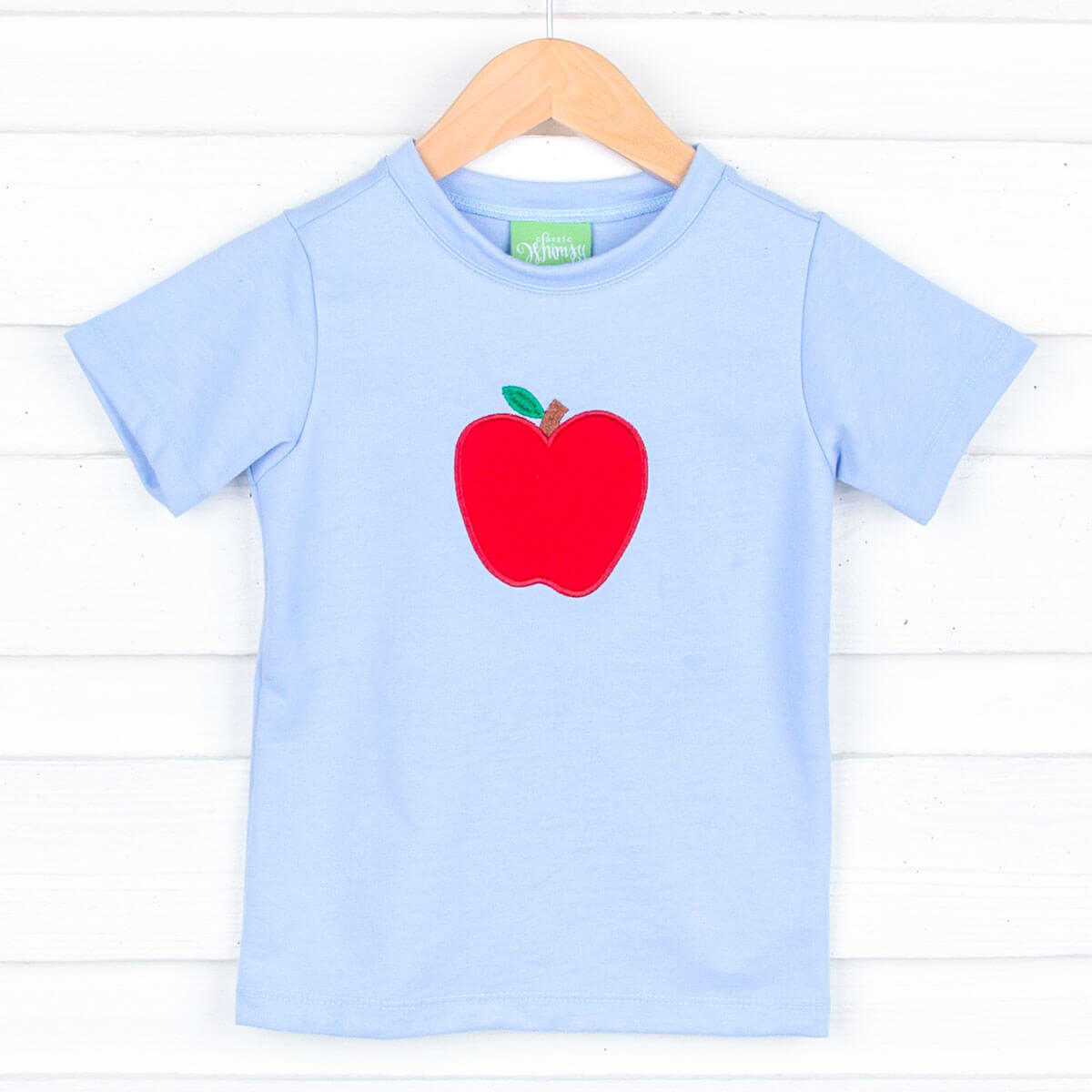 Light Blue Apple Shirt