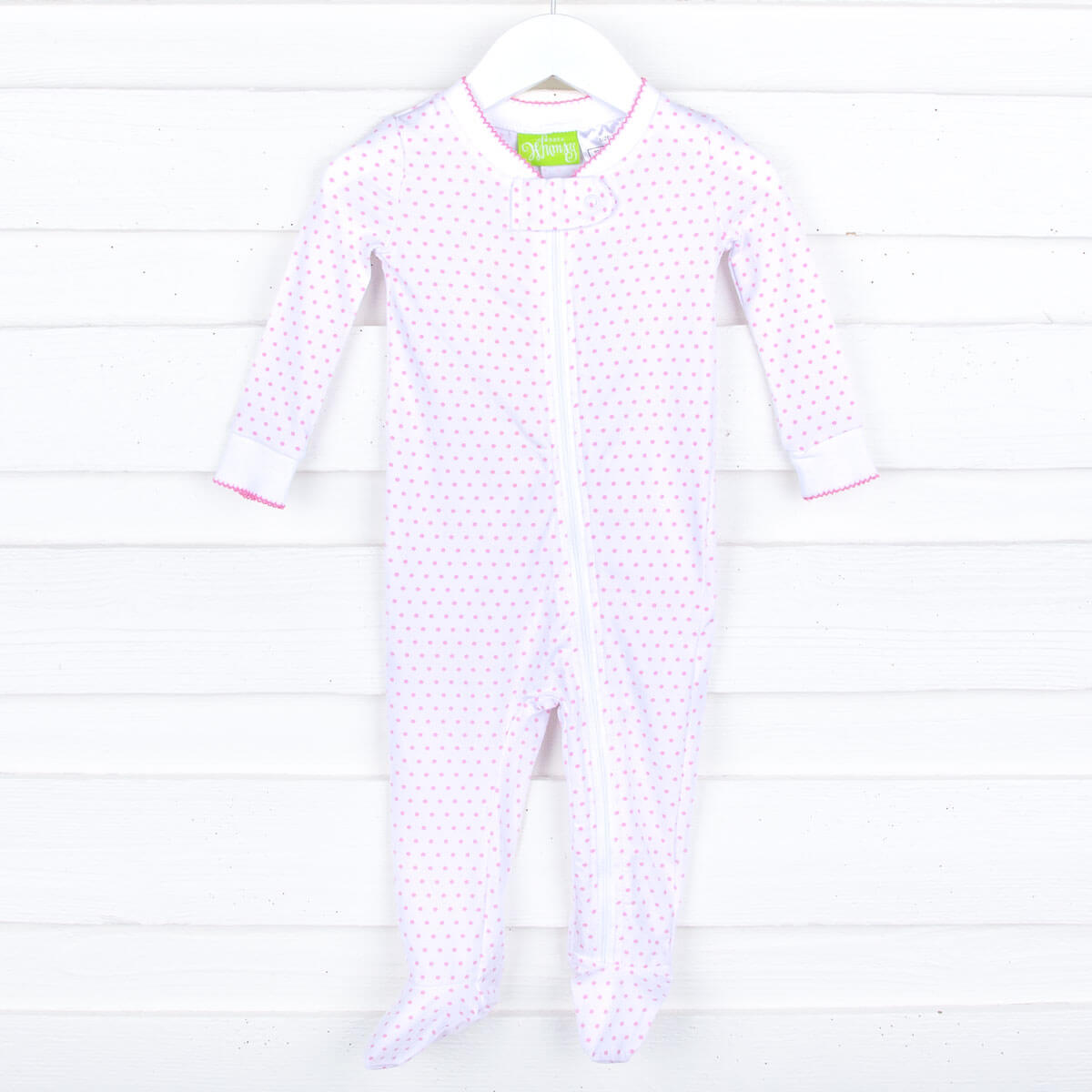 Polka Dot Zip Sleeper