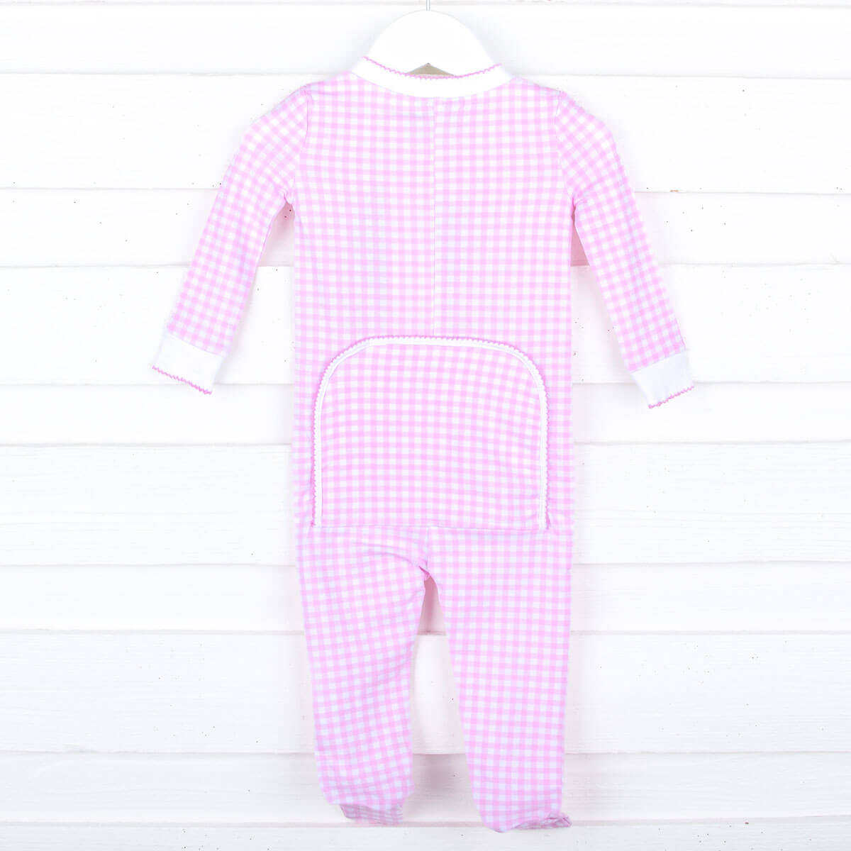 Gingham Zip Sleeper