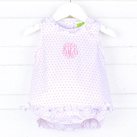 Pink Polka Dot Skirt Bubble