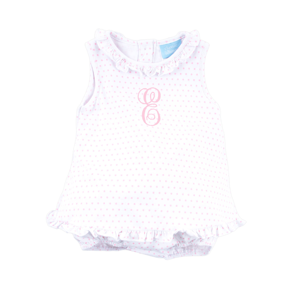 Pink Polka Dot Skirt Bubble