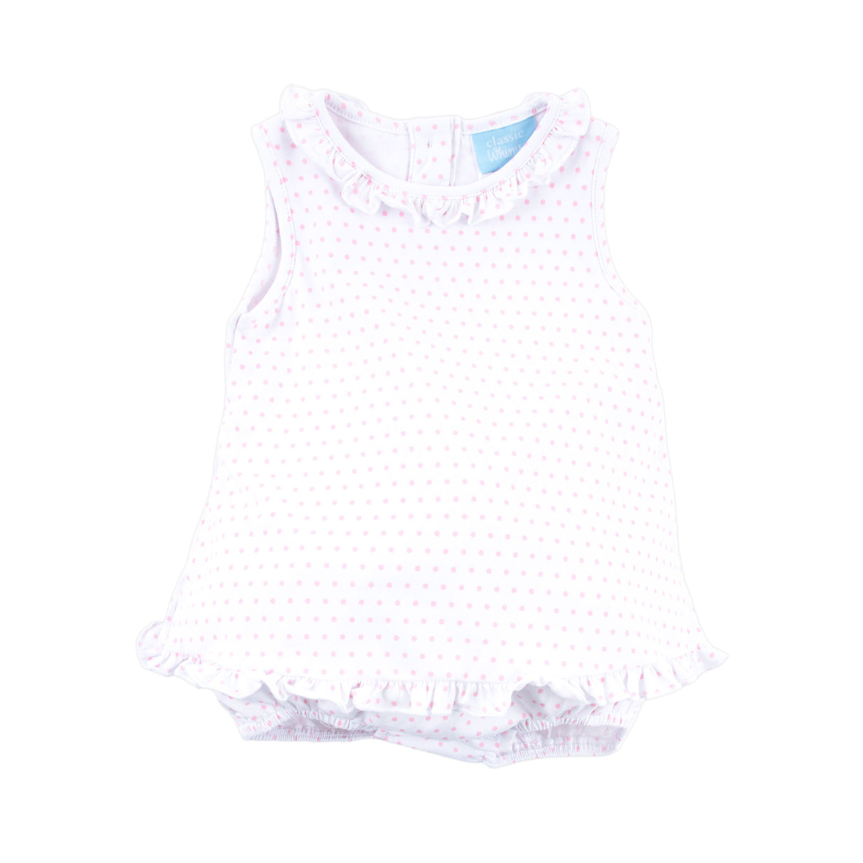 Pink Polka Dot Skirt Bubble