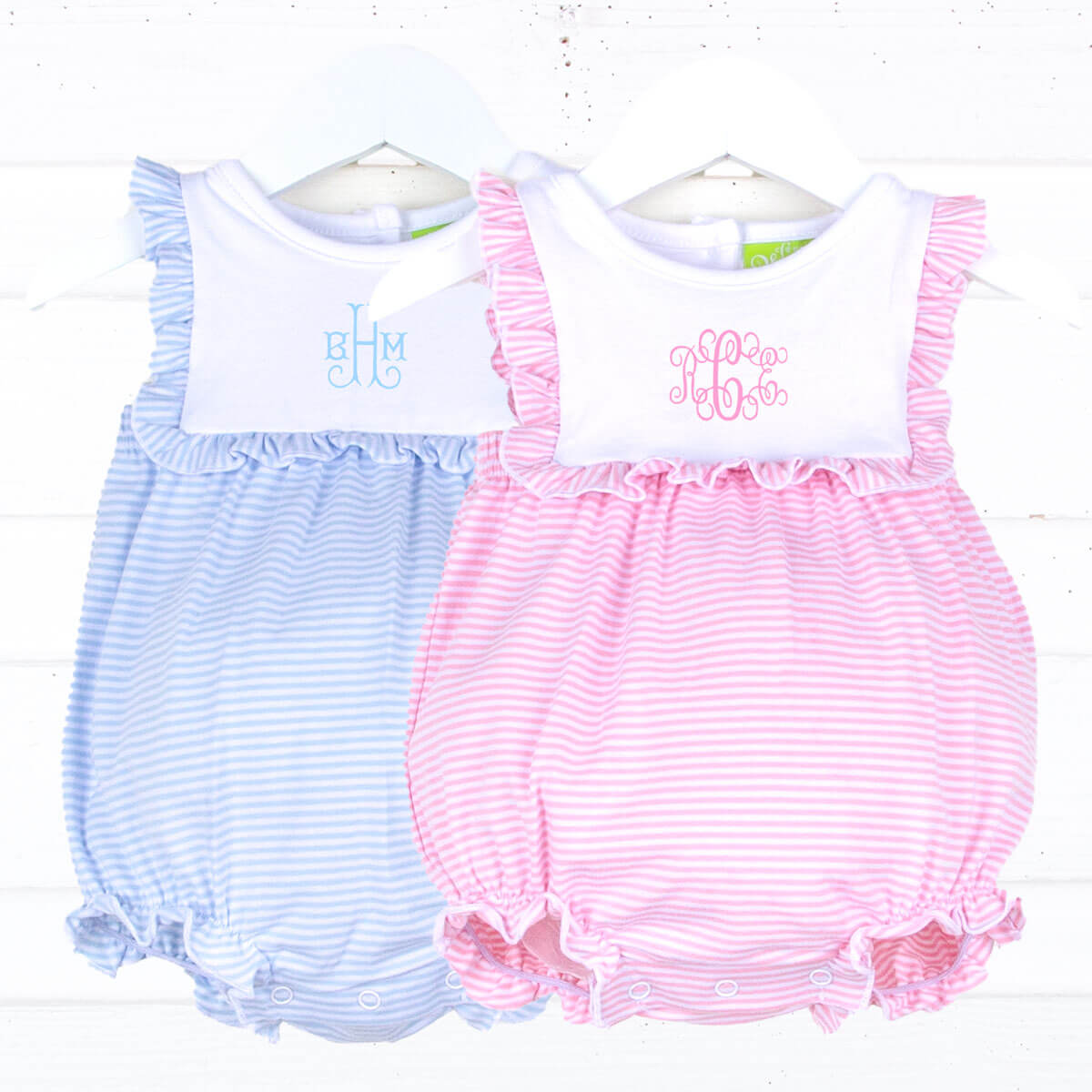 Stripe Knit Bib Bubble