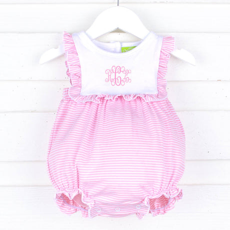 Stripe Knit Bib Bubble