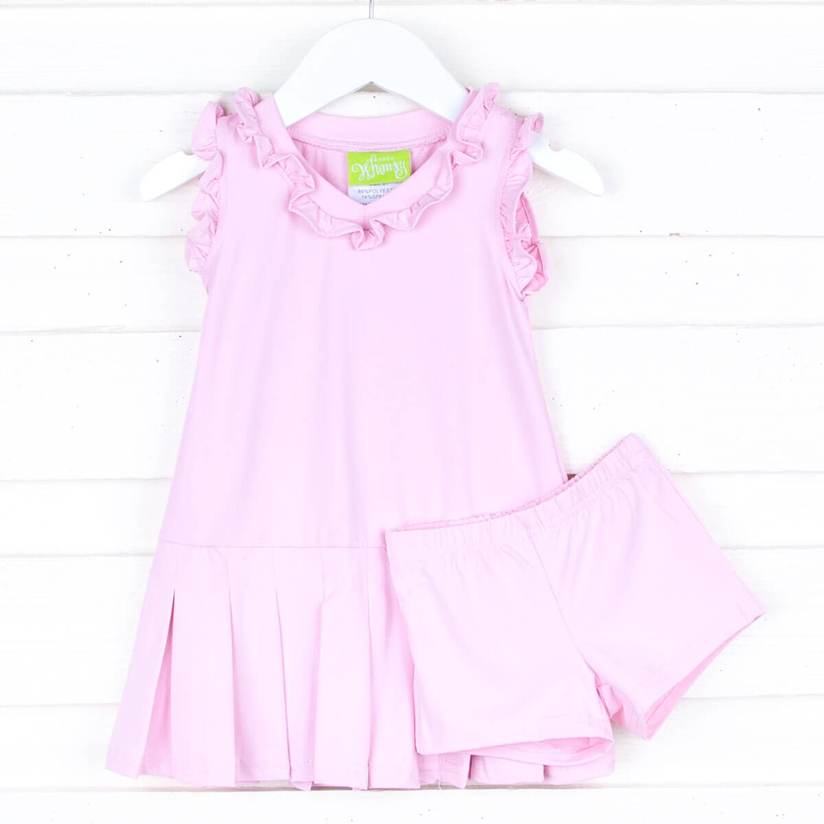 Pink Ruffle Tennis Dress
