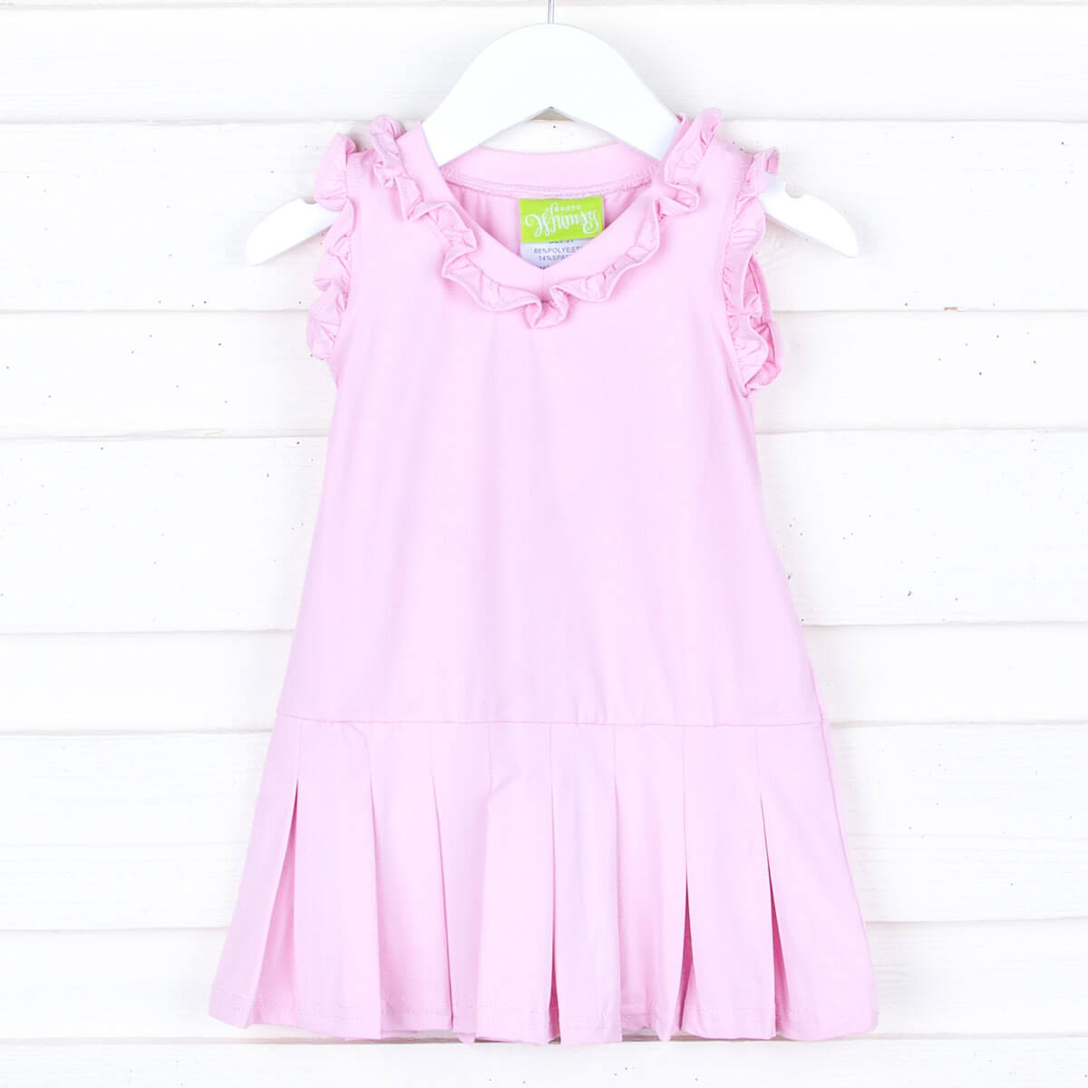 Pink Ruffle Tennis Dress
