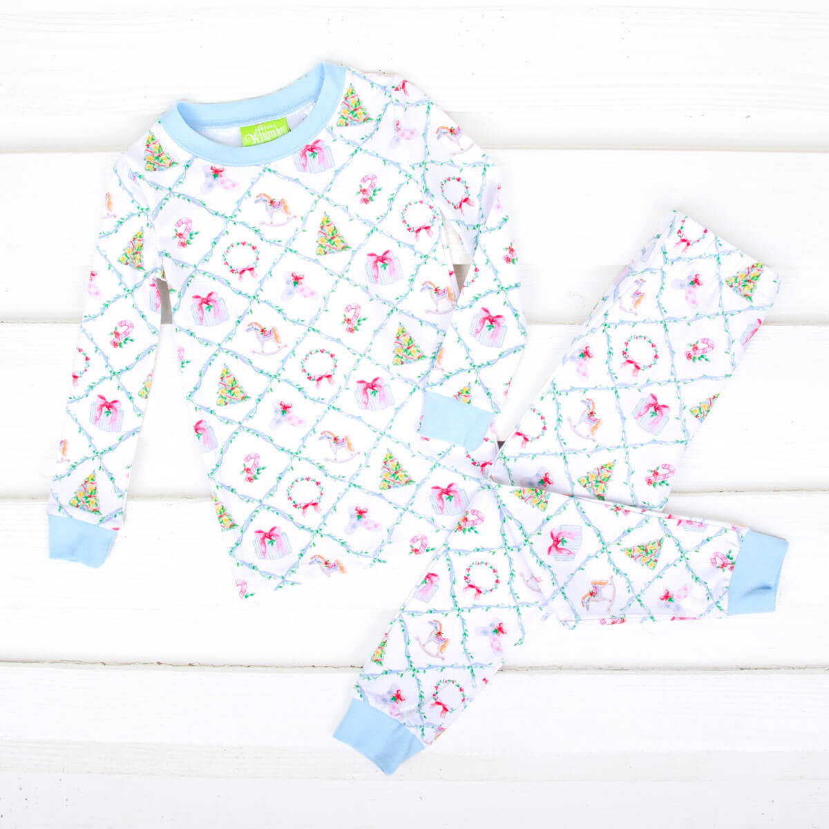 The Broke Brooke x CW Christmas Pajamas