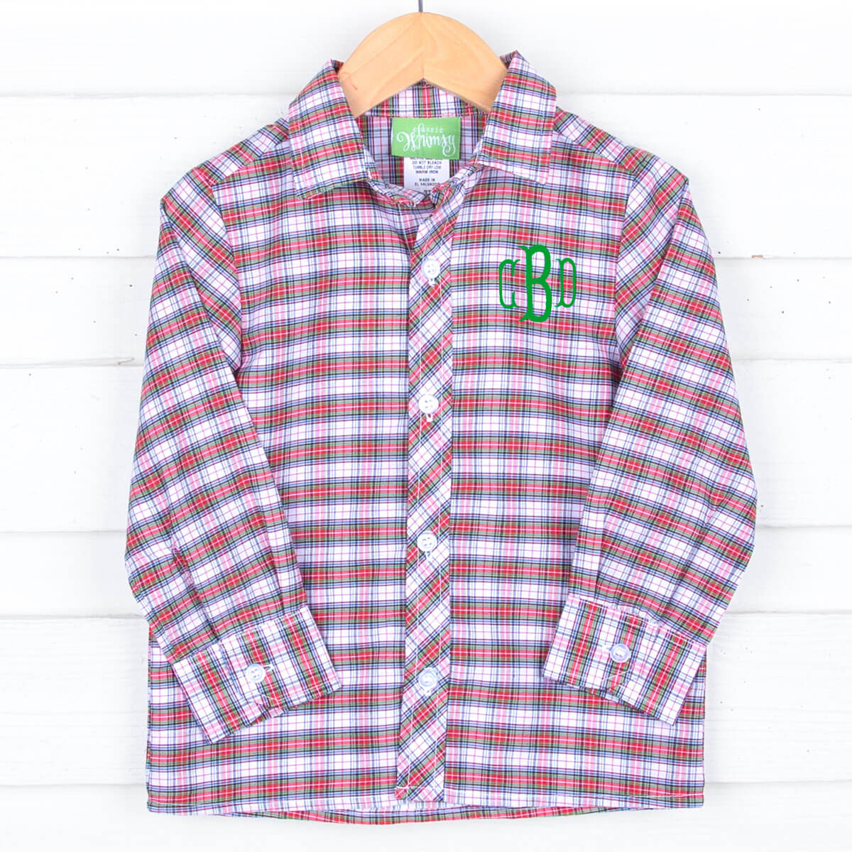 Edinburgh Plaid Button Down Shirt