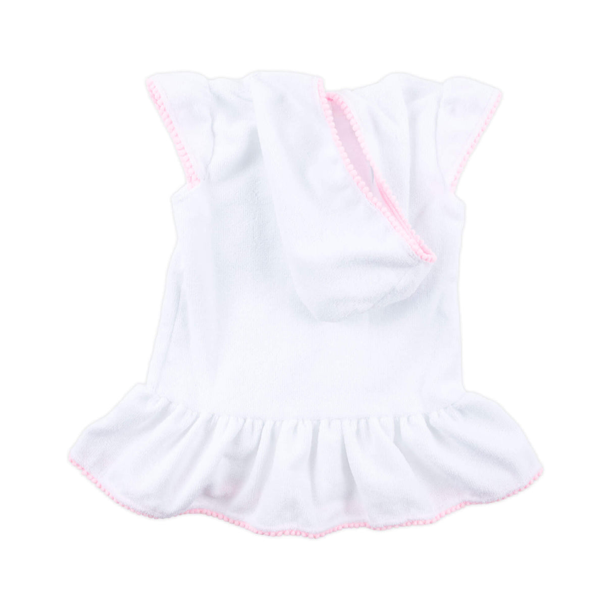 Pink Pom Pom Swim Cover Up