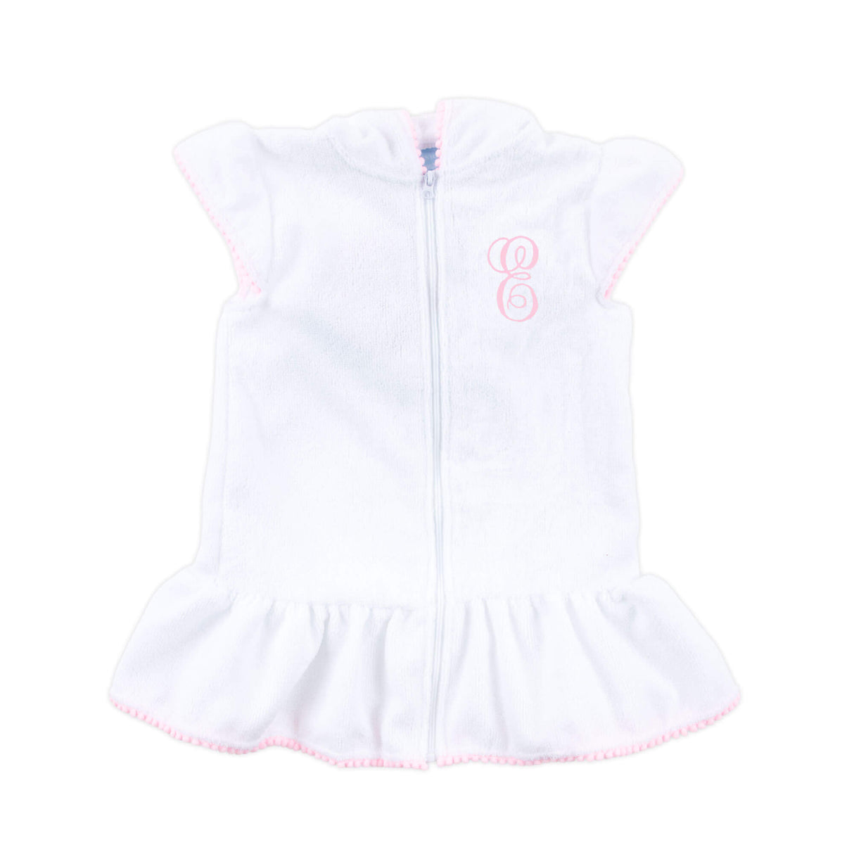 Pink Pom Pom Swim Cover Up