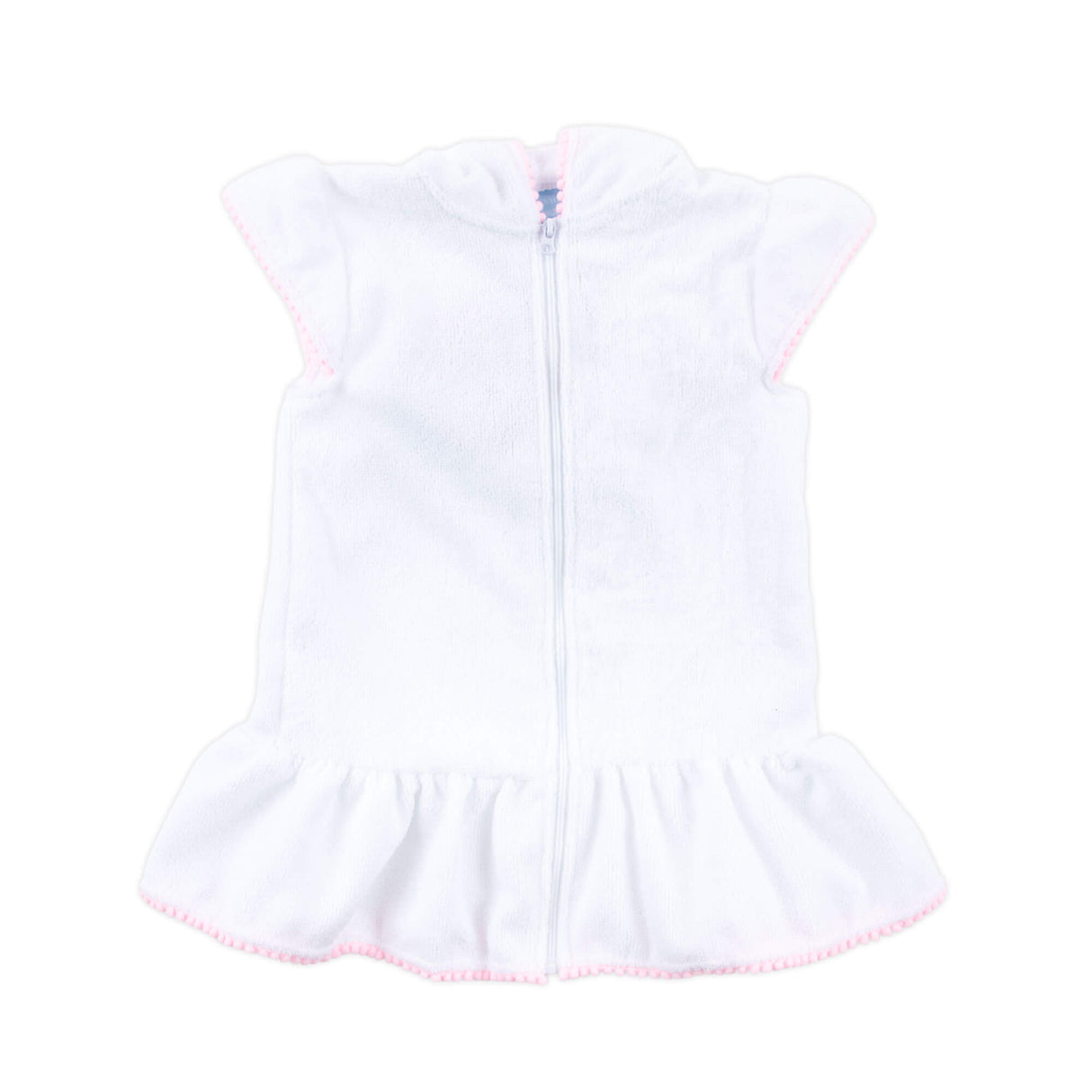 Pink Pom Pom Swim Cover Up