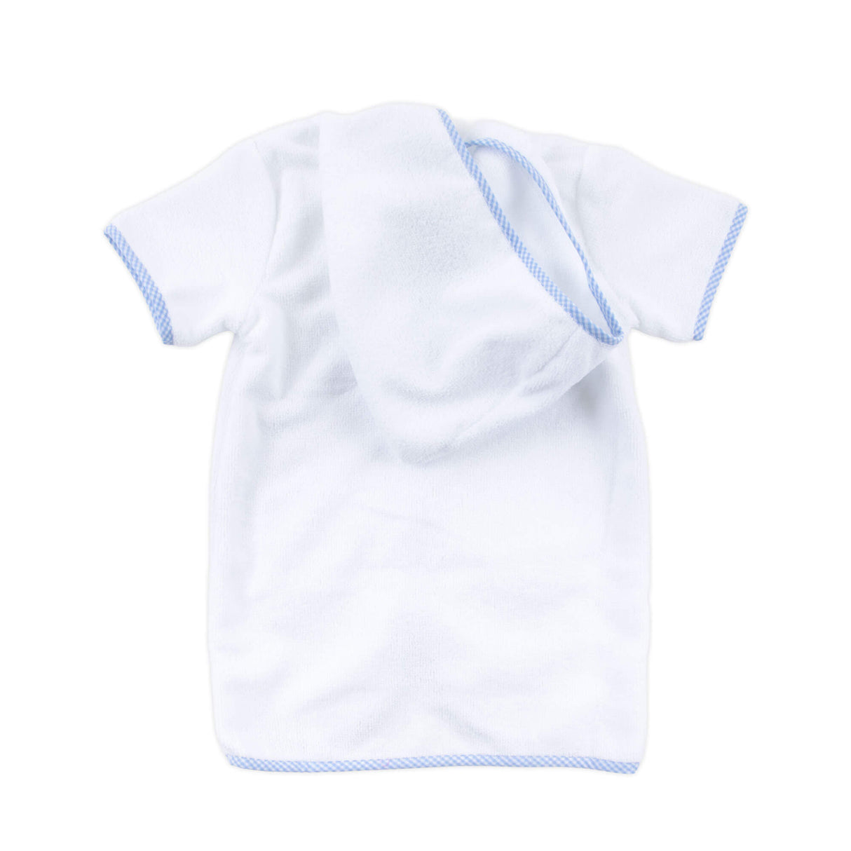 Blue Check Swim Cover Up