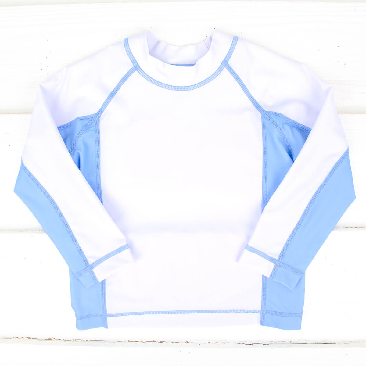 Santorini Blue Rash Guard