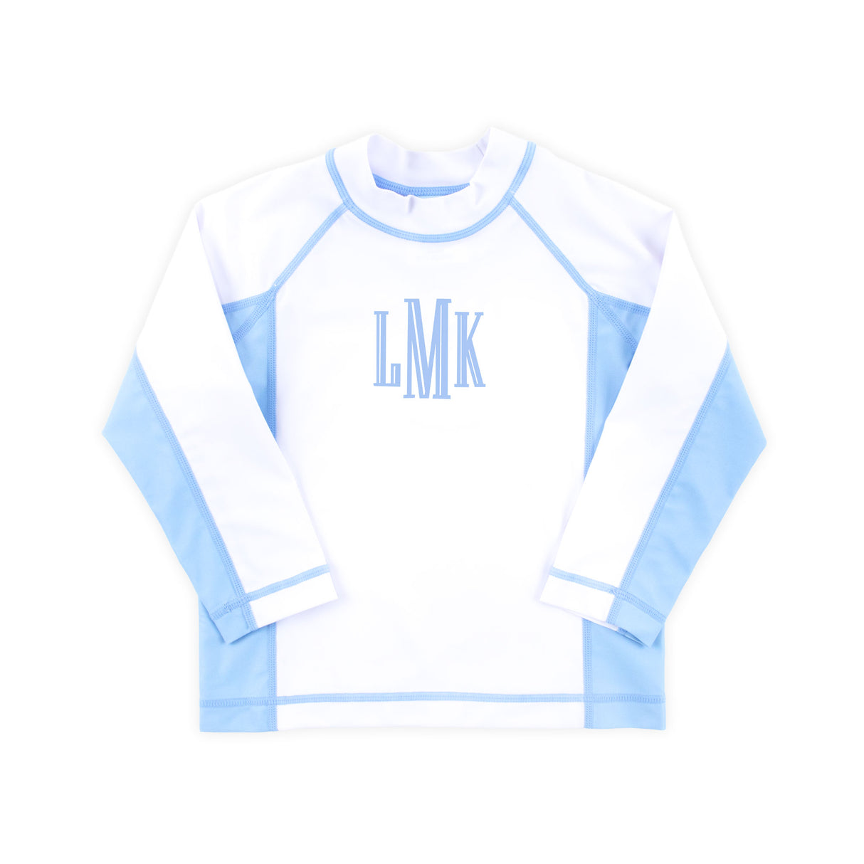 Santorini Blue Rash Guard