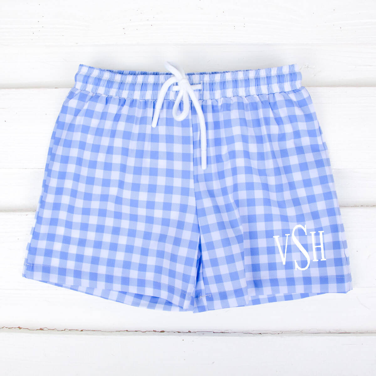 Capri Blue Swim Trunks