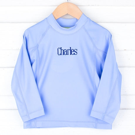 Capri Blue Rash Guard