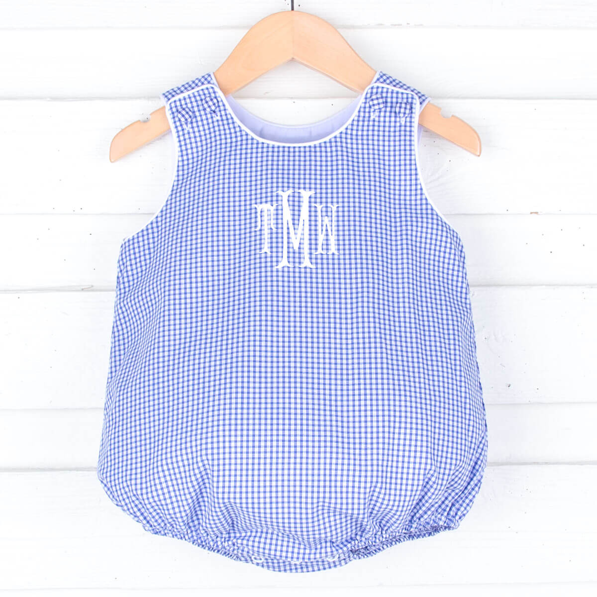 Royal Blue Gingham Sun Bubble