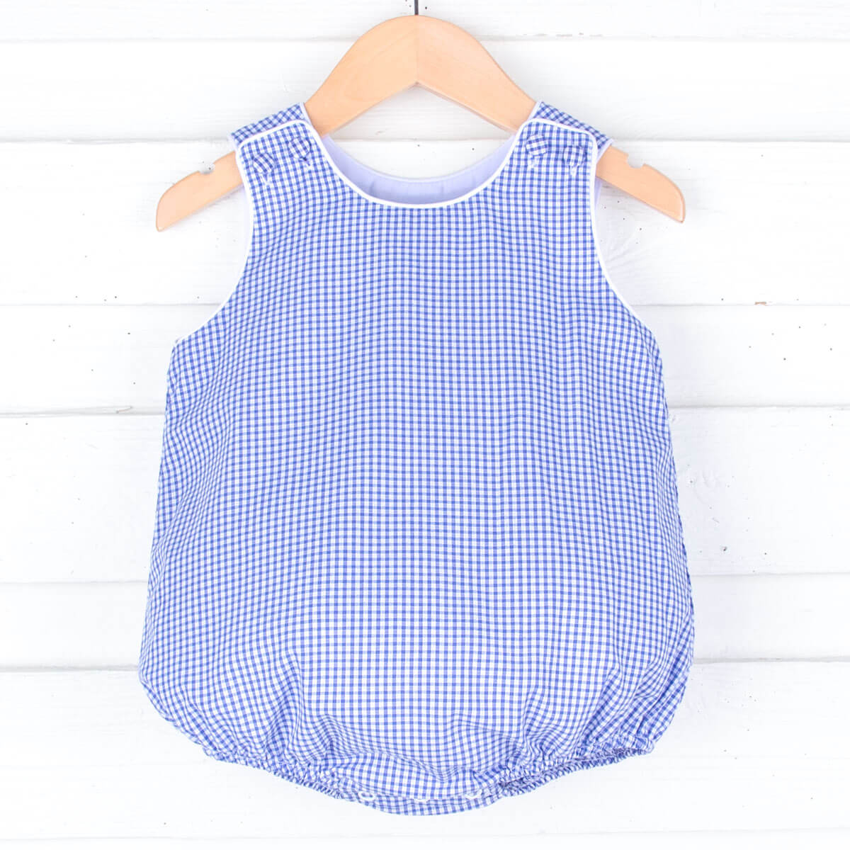 Royal Blue Gingham Sun Bubble