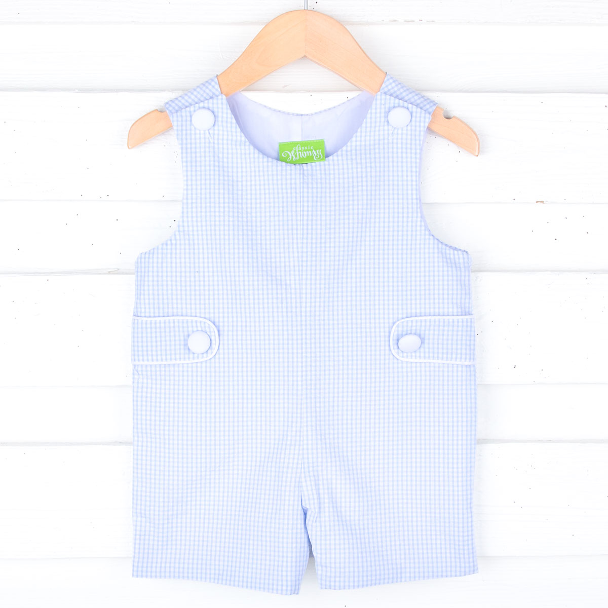 Spring In Blue Gingham Jon Jon