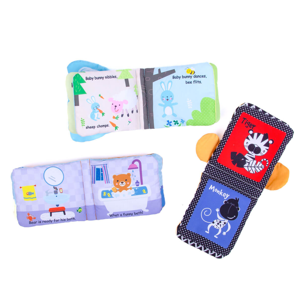 Puppet Plush Book (Set of 3)