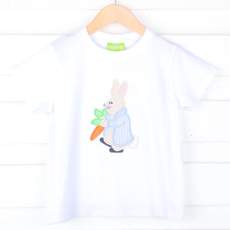 Storybook Rabbit White Short Sleeve Shirt