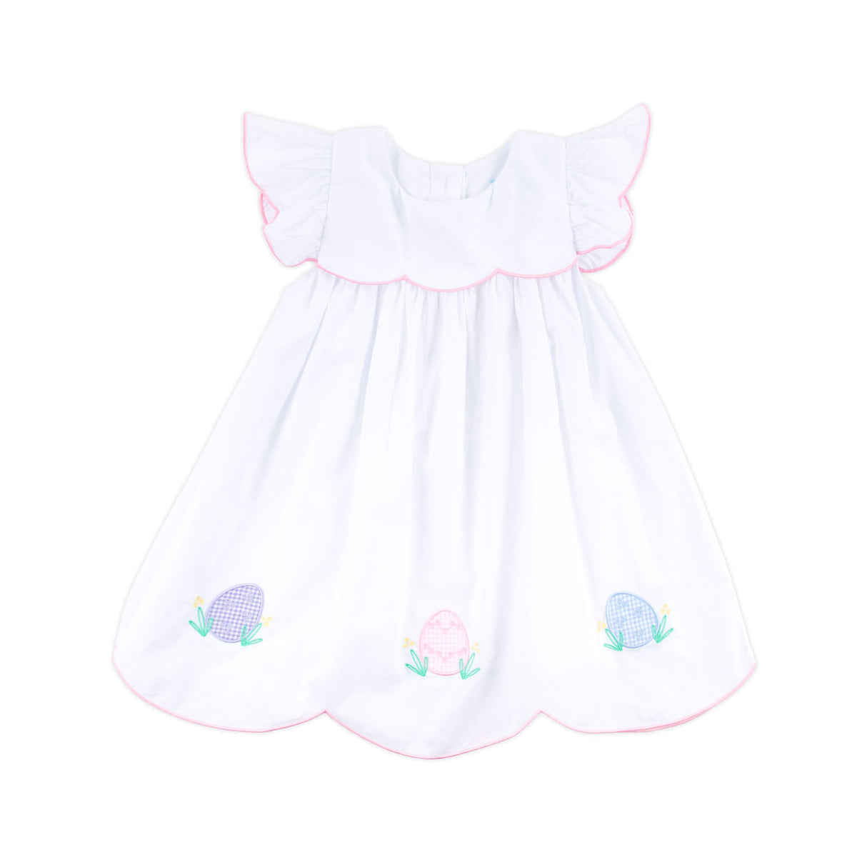 Precious Easter Eggs White Amelia Dress