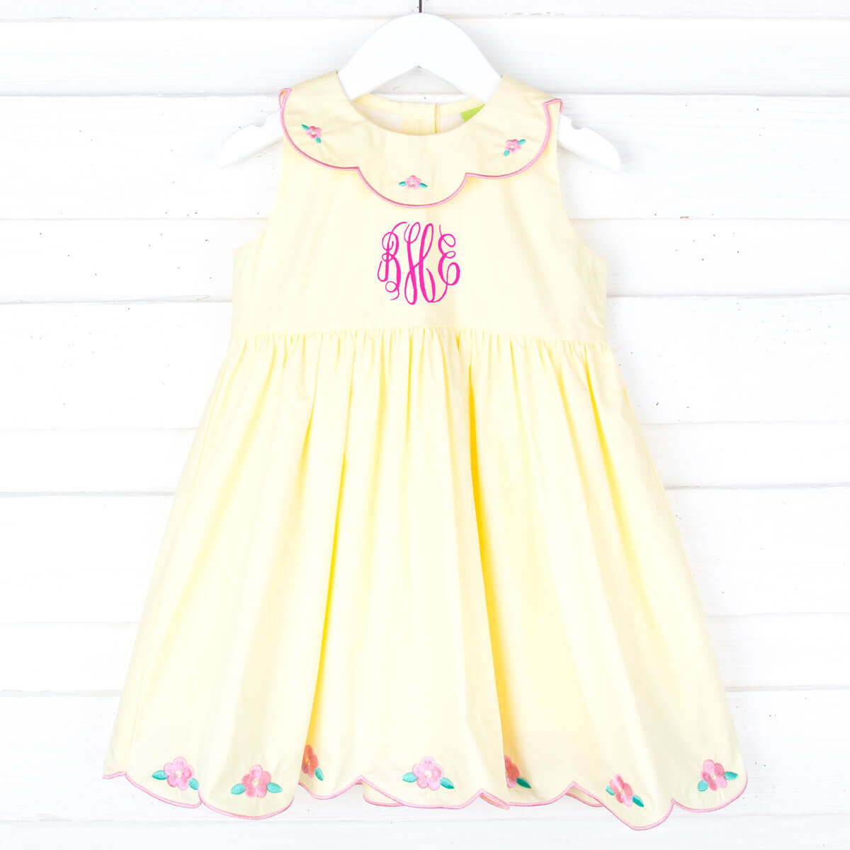 Simply Spring Flowers Yellow Lena Dress