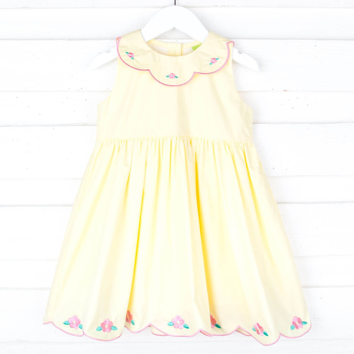 Simply Spring Flowers Yellow Lena Dress