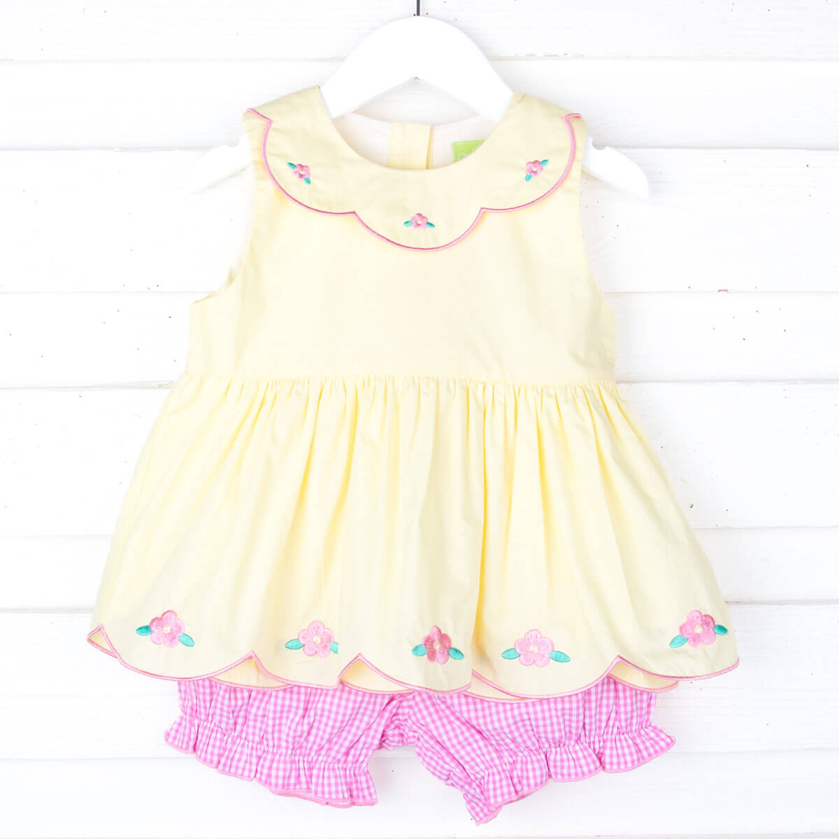 Simply Spring Flowers Yellow Lena Bloomer Set