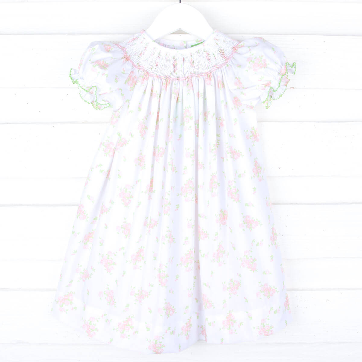 Blossom Smocked Bishop Dress