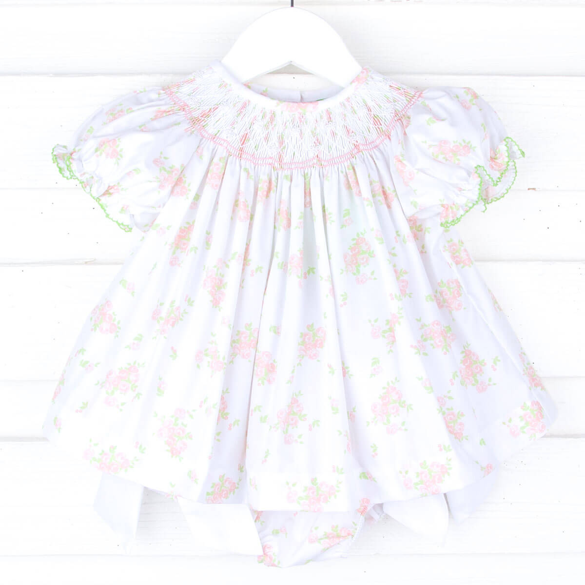 Blossom Smocked Bloomer Set