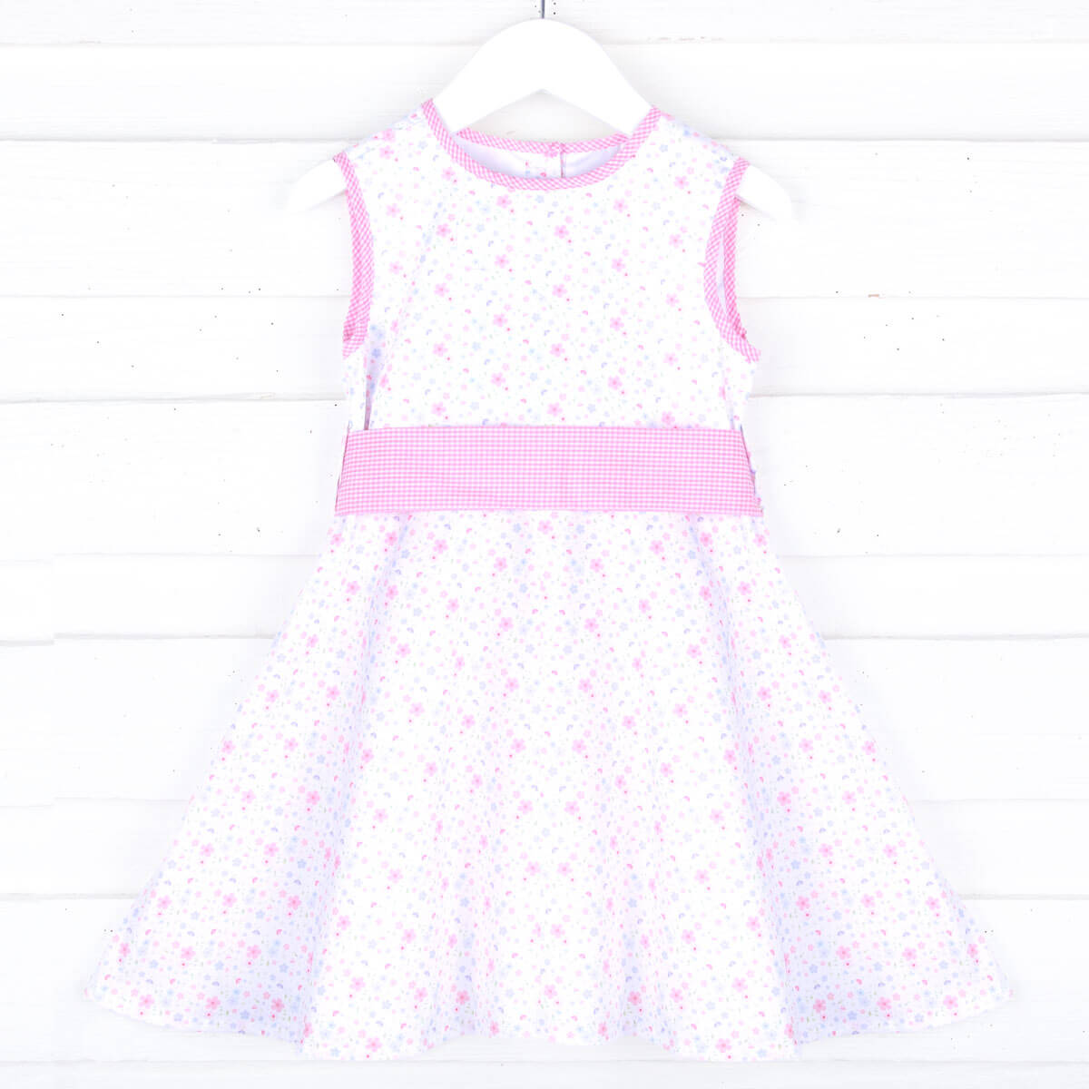 Enchanted Floral Sash Dress