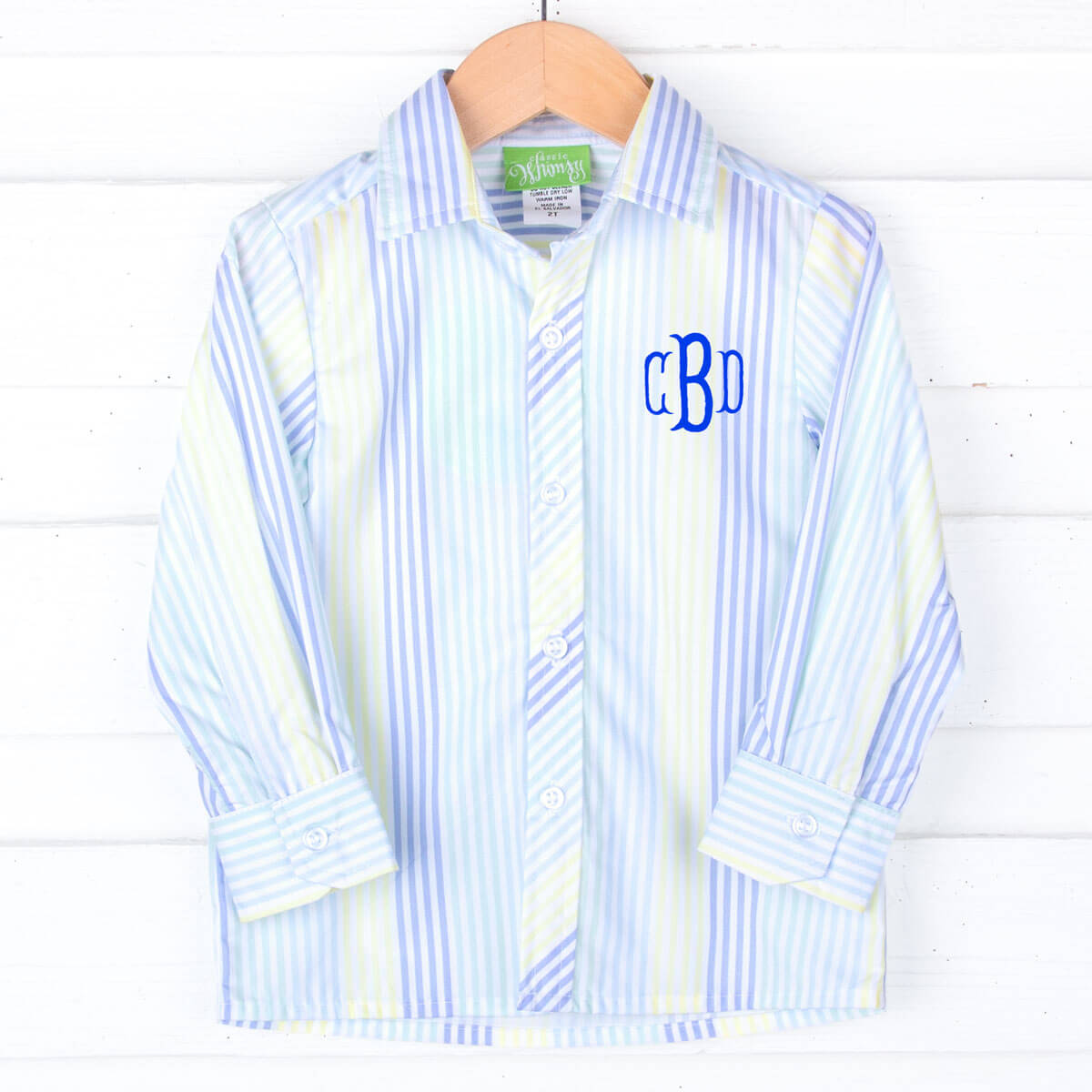 Spring Stripe Button Down Shirt