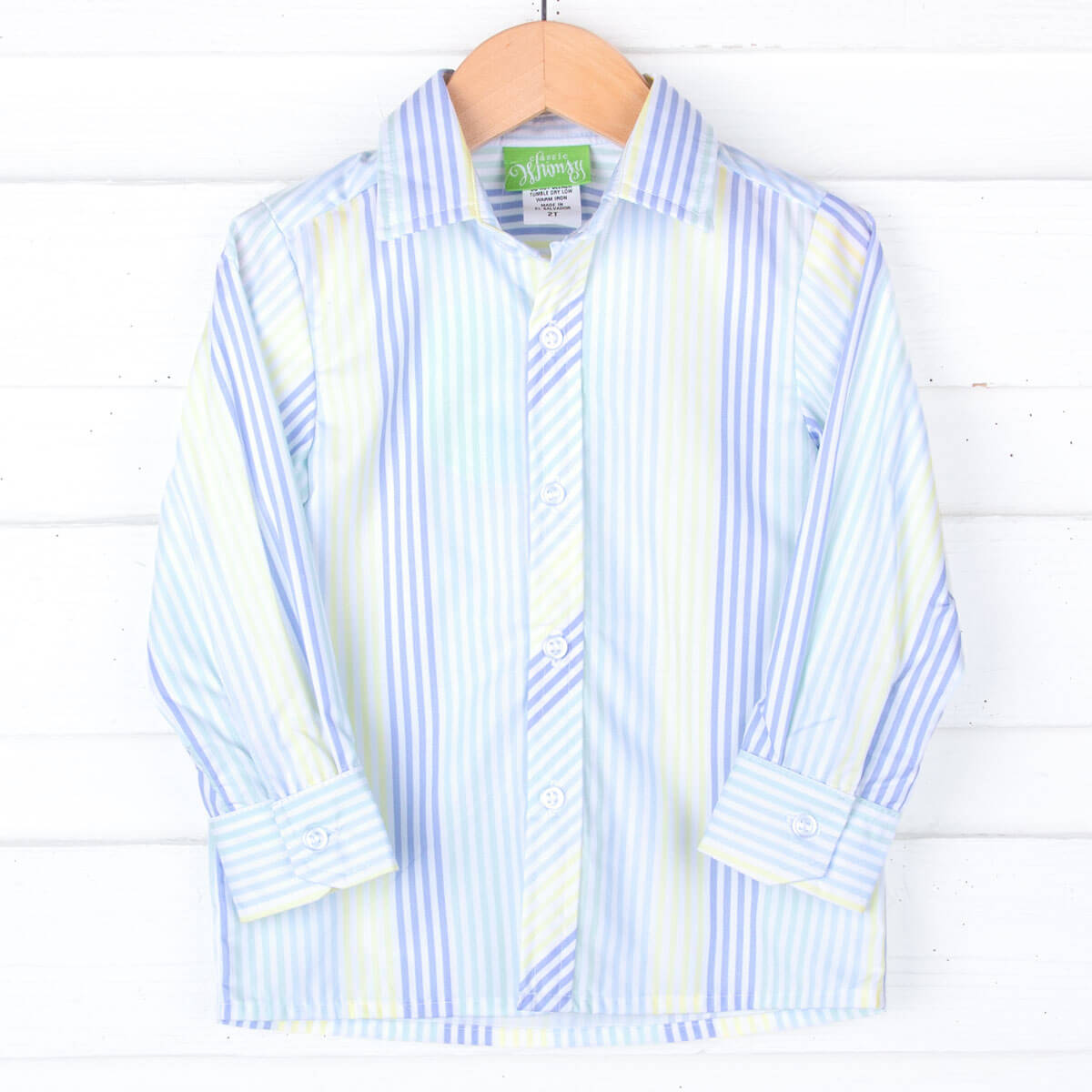 Spring Stripe Button Down Shirt