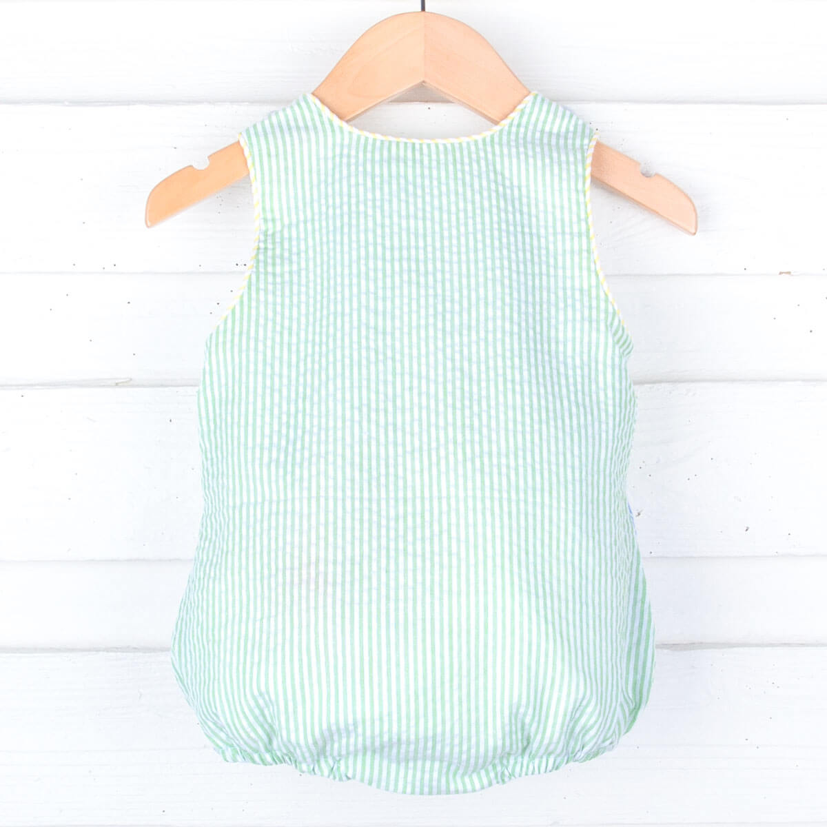 Multi Stripe Seersucker Boy Sun Bubble