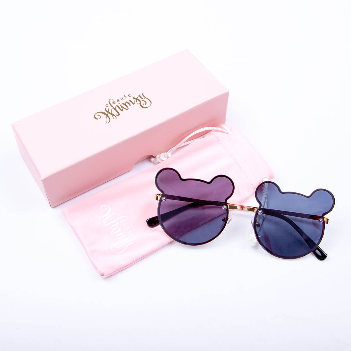 Magical Mouse Ears Youth Gold Sunglasses