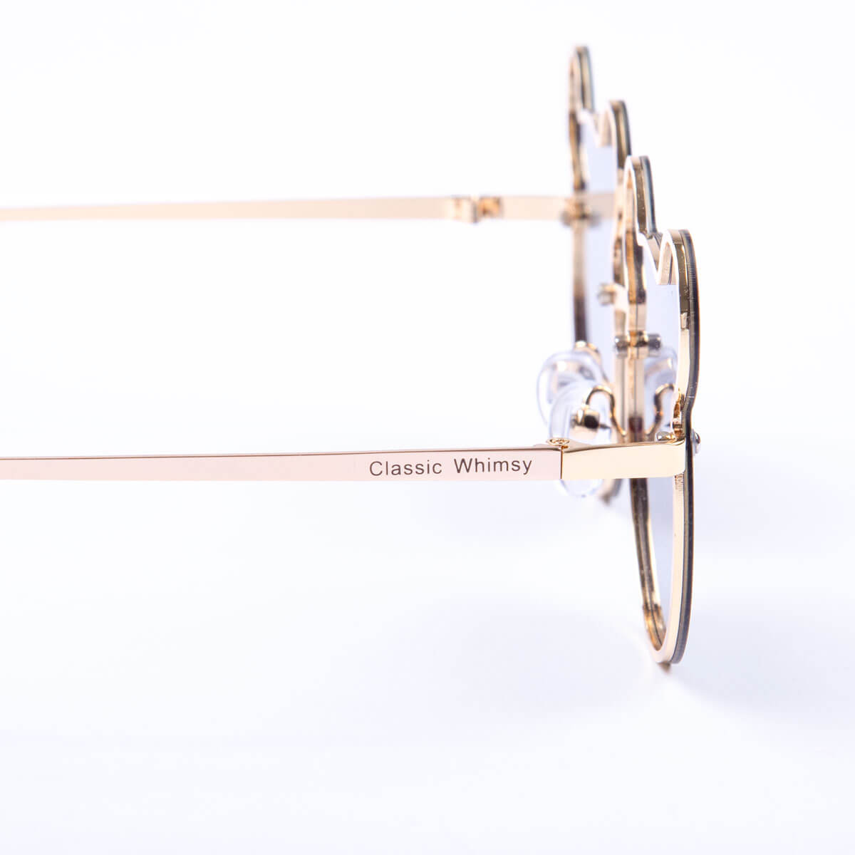 Magical Mouse Ears Youth Gold Sunglasses