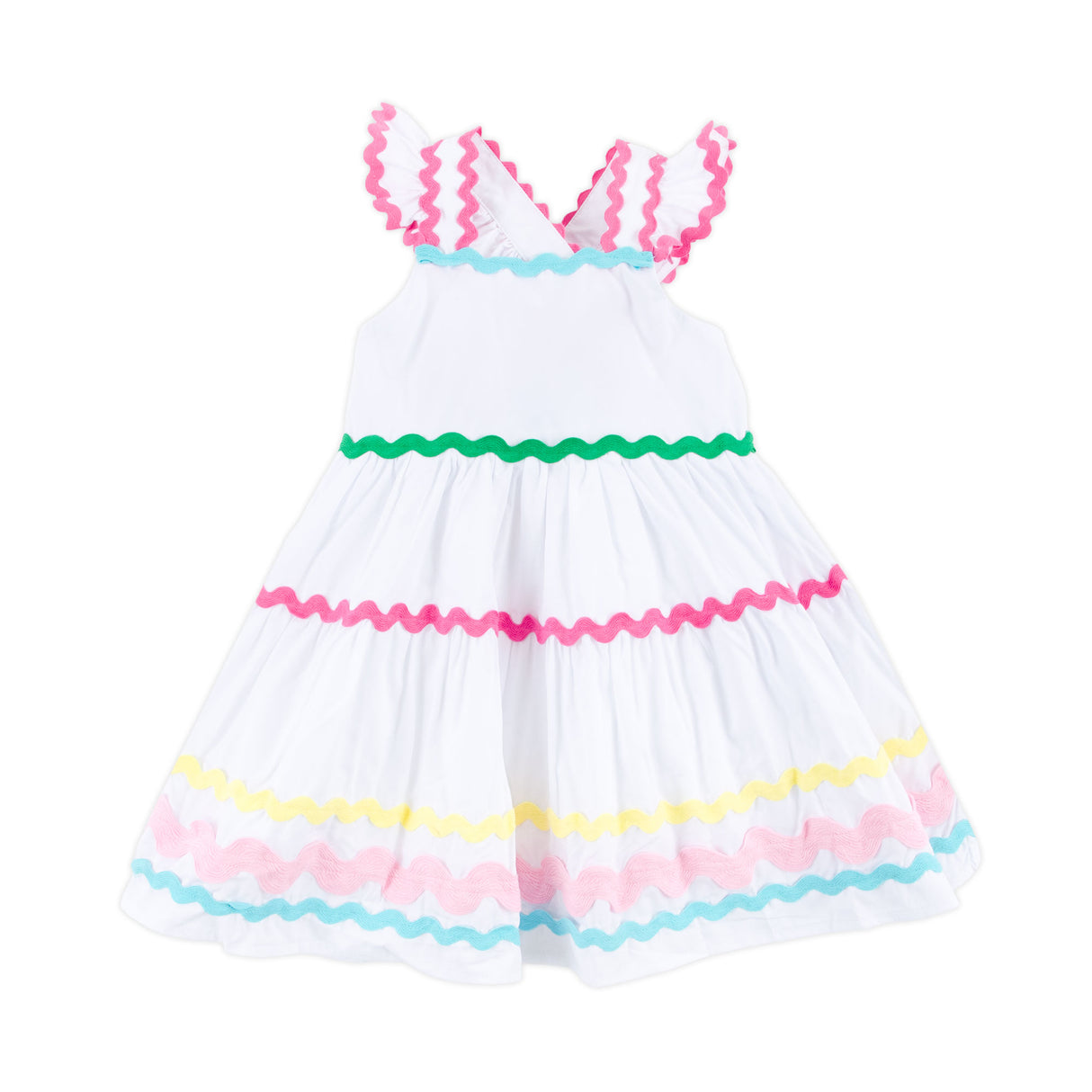 Rainbow Ric Rac Callie Dress
