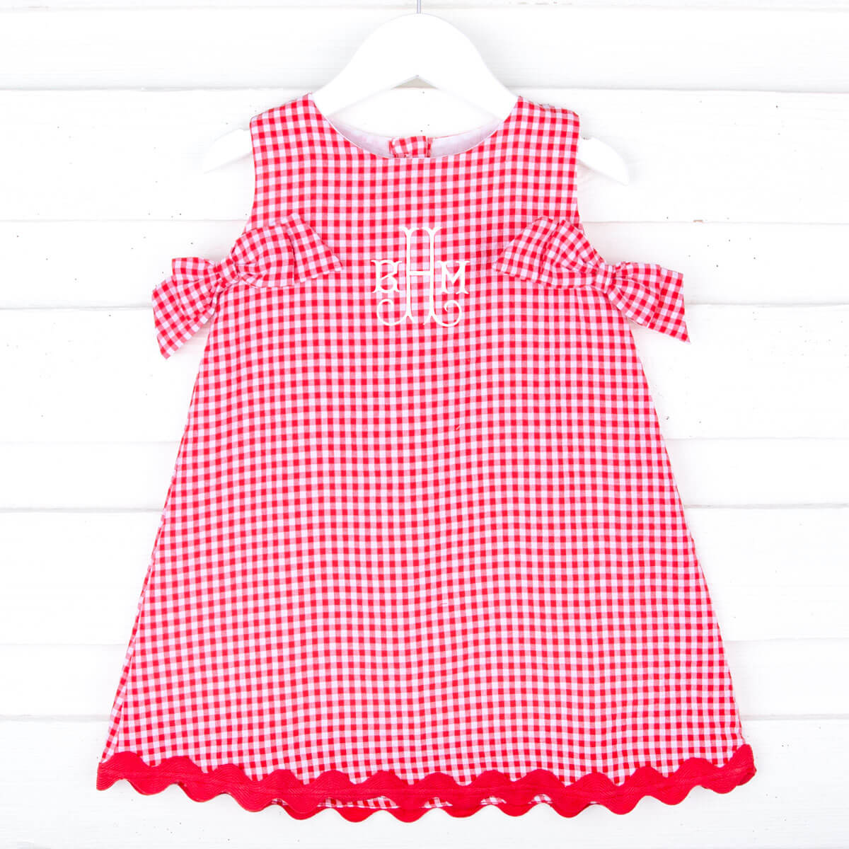 Red Gingham Eleanor Dress