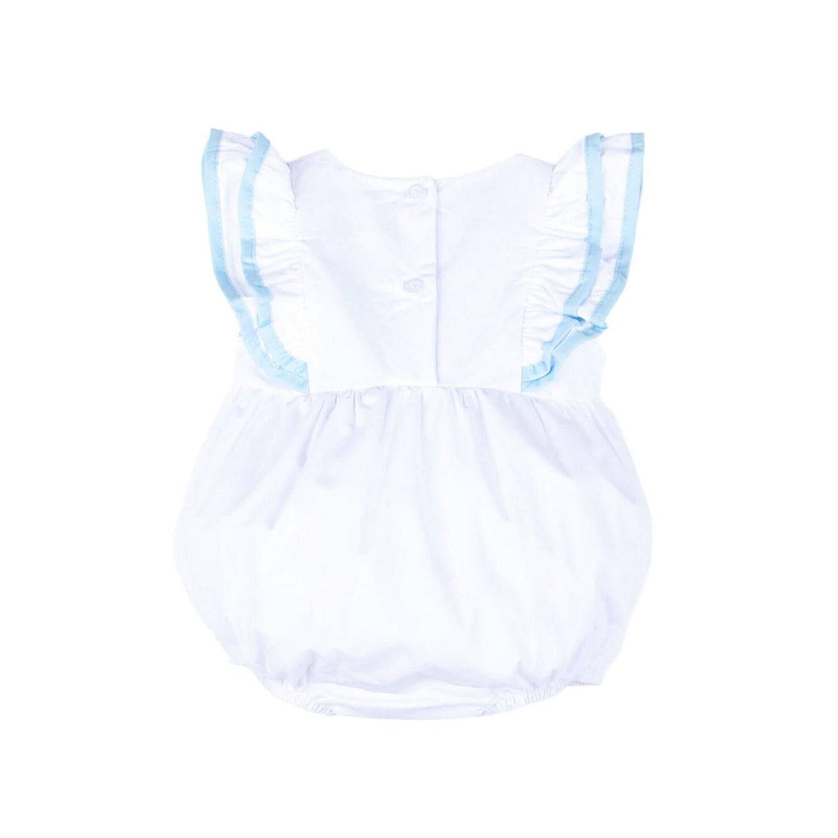 White & Light Blue Alice Bubble